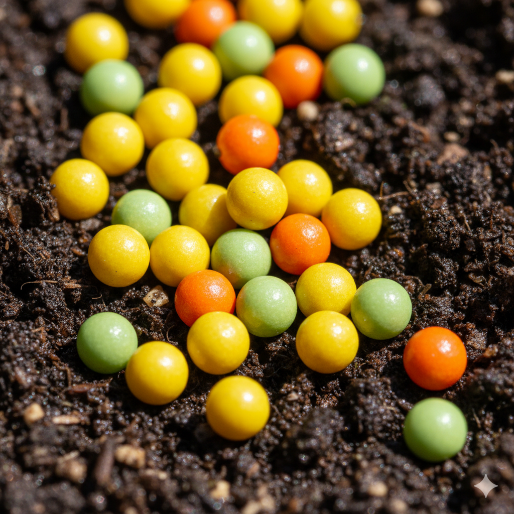 Controlled-Release (e.g., Osmocote 14-14-14) - Fertilizer