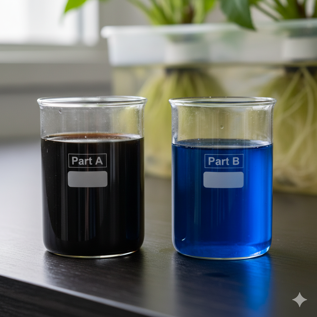 Hydroponic Nutrients A+B - Fertilizer