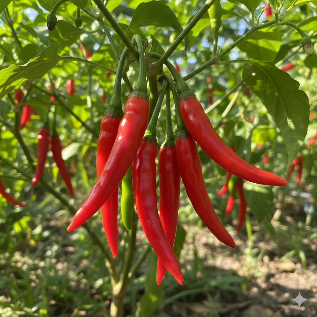 Chili Pepper (Cili) - Fruit Plant