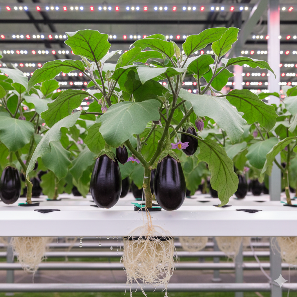 Eggplant - Hydroponic Plant