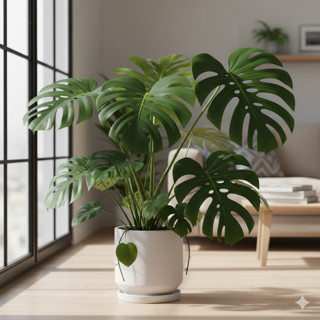 Monstera (Swiss Cheese Plant) - Feng Shui Plant
